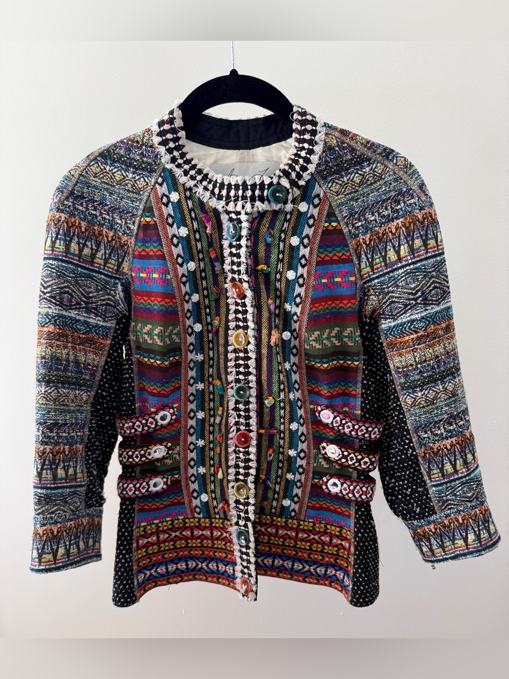 Byron Lars Beauty Mark Guatemalan Mix Jacket | Size 4 - Picture 3 of 14